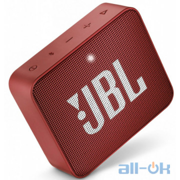 Портативна колонка JBL GO 2 Ruby Red (JBLGO2RED) UA UCRF